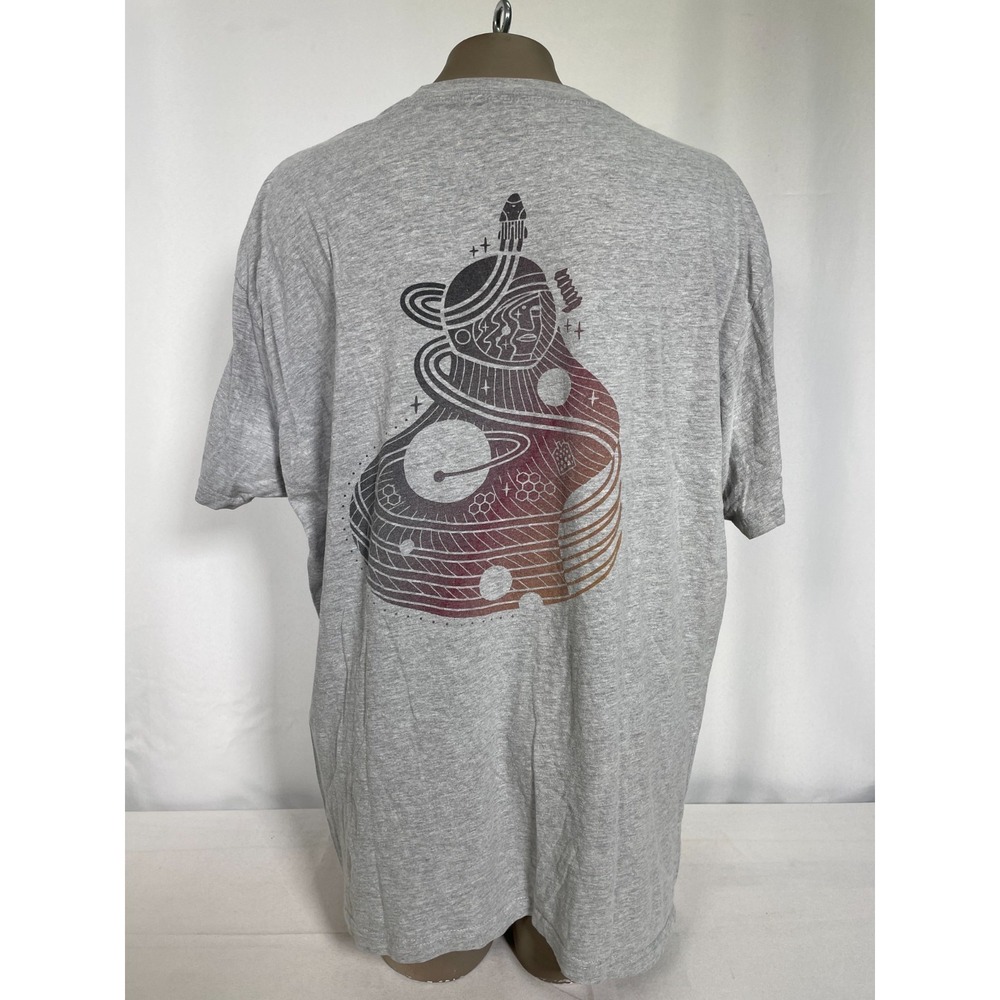 SpaceX Women+ Network Gray Logo T-Shirt Women's Plus 2X